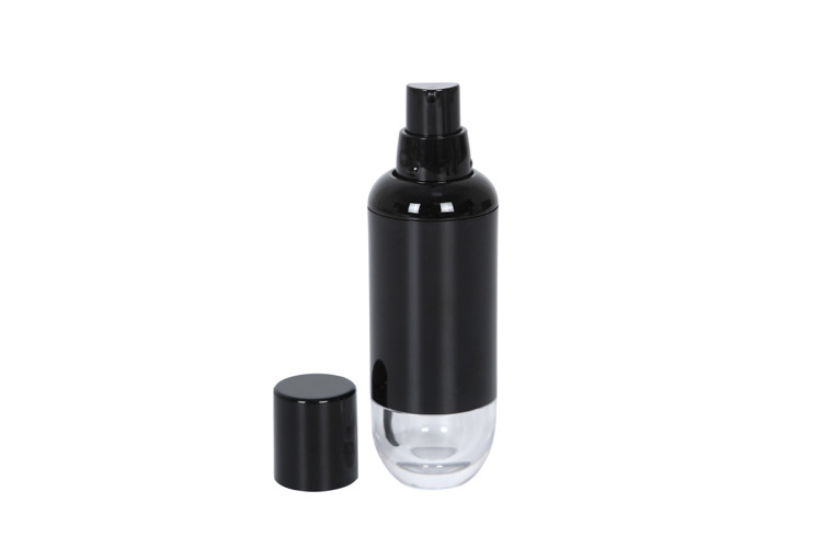 Combination Cosmetic Packaging Set 35ml Acrylic Skin Base Foundation Bottle And 10ml Eye Shadow Jar