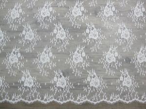 Quality Square Nylon Eyelash Lace Trim / Dress Exquisite Lace For Decoration 150cm x 150cm wholesale