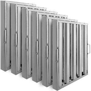 Quality Stainless Steel Hood Filter With 4 Grooves Range Hood Filter For Commercial Kitchen wholesale