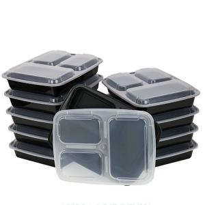 Quality Disposable 1000ml Microwave Safe Plastic Food Containers wholesale
