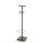 Floor Standing Sanitation Stand With Sign Holder