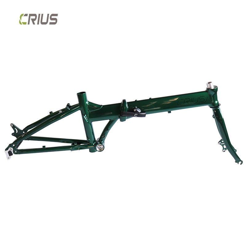 customized Yes 2900g Crius Custom 20 inch Aluminium Frame Folding Bike Bicycle Frame