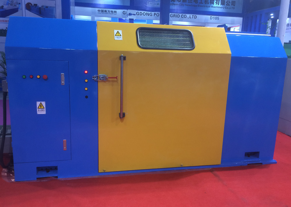 630 Double Copper Bunching Machine Line For Cable 1.5 2.5 Square Mm Twisting