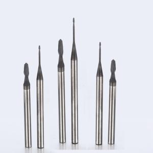 Quality Graphite Long Neck End Mills R1 Ball Nose Straight Shank wholesale