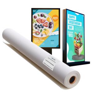 Quality Coated Backlit Frame System Textile Shopping Mall Advertising Fabric Roll wholesale