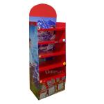 Supermarket Cardboard Display Boxes Customized Heat Insulation