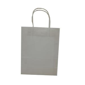 Quality Unisex Handle Paper Bag , Rectangle Small Kraft Bags With Handles wholesale