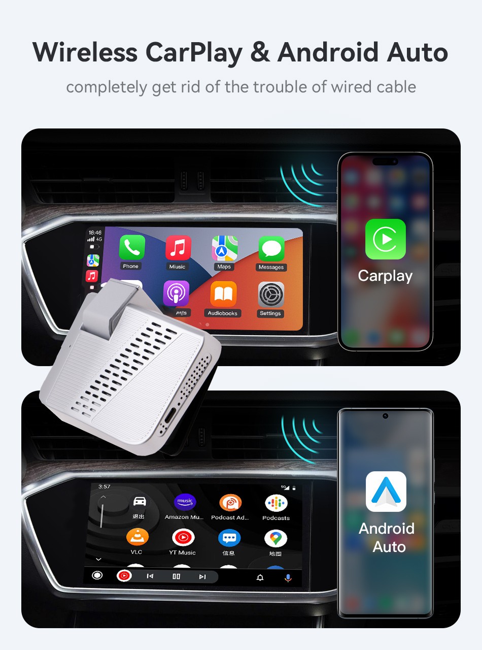 DVR Navigatior Android Carplay Android Auto 1080P WIFI Loop Record Phone APP Car Dash Cam