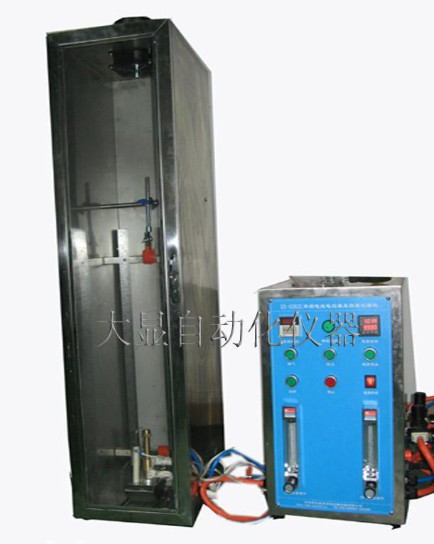 Wire Cable Fire Testing Machine , Vertical Flame Test Chamber Fiber Cable