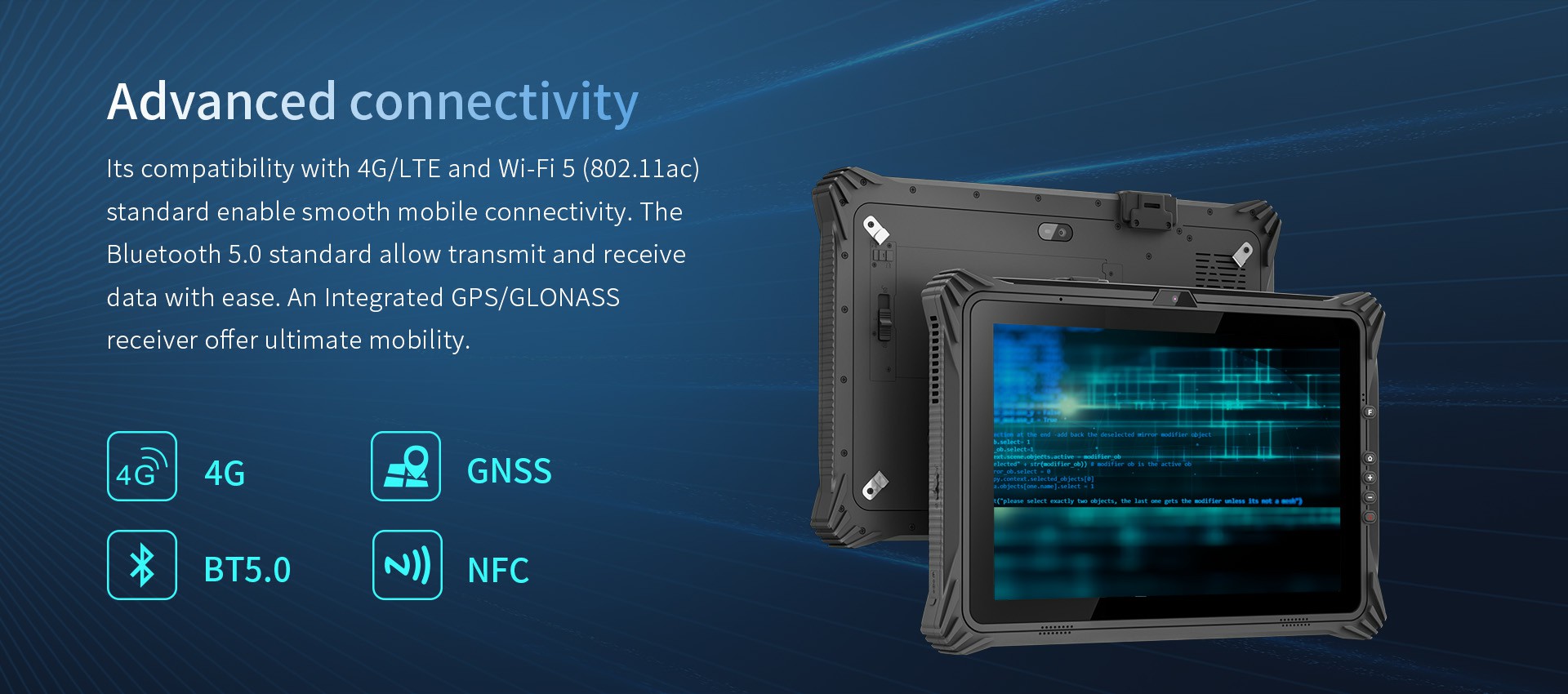 ODM/OEM EM-I20J Industrial 12 Inch Rugged PC With Touch Screen And 5G/4G Connectivity