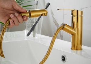 Quality ODM Detachable Electroplate Stainless Kitchen Sink Tap Faucet wholesale