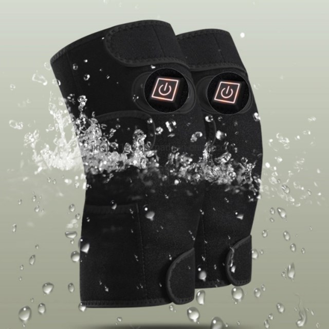 Flexible thermal Heated Knee Pad Carbon fiber For Old Leg Pain Relief