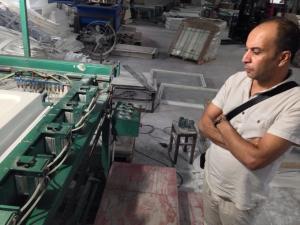 Quality acrylic bathtub making skills training--customer from Algeria Mr Salem wholesale