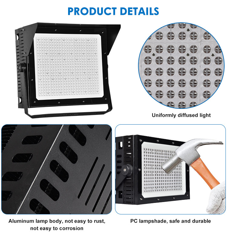 CREE XTE 300W Led Stadium Flood Lights Waterproof OEM