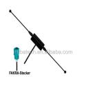 Auto FM Radio 3-28dBi Digital HDTV Antenna Glass Mount With Two Suction Cup