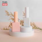 Transparent 12ml Gel Polish Bottle Customizable Surface Craftsmanship With Brush