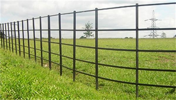 Cheap Traditional Security Steel Palisade Fencing Simple Structure Low Maintenance for sale