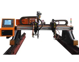 Quality Used plasma Cutting Machine 3000mmx10000mm cutting 25mm thickness wholesale