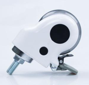 Quality TPR medical equipment castor wheels 100mm wholesale