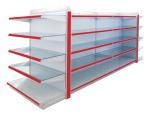 Supermarket Clear Tempered Glass Shelves Impact Resistance