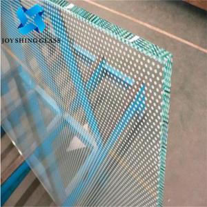 Quality 12mm 15mm 19mm Silk Screen Glass Frit Glass Flat / Curved Type wholesale
