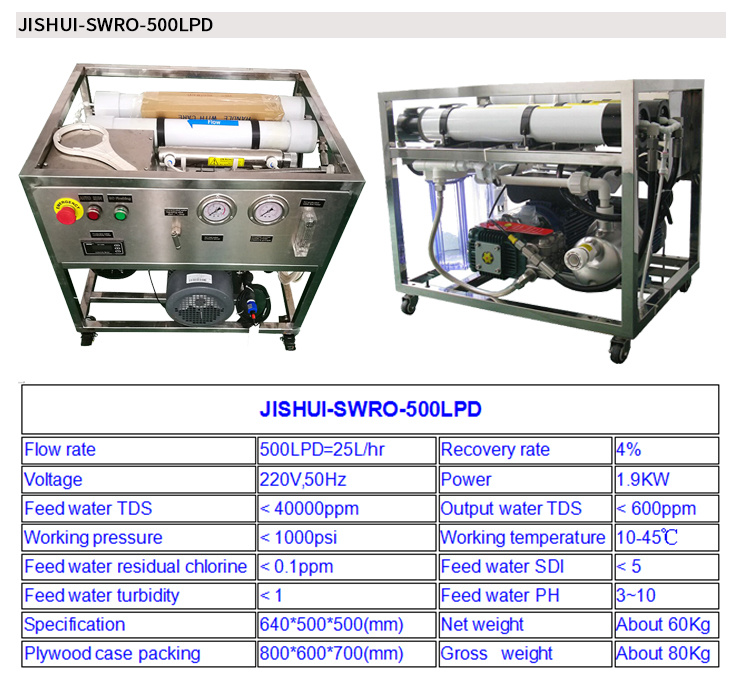 Marine Sea Water Maker for Yacht and Fishing