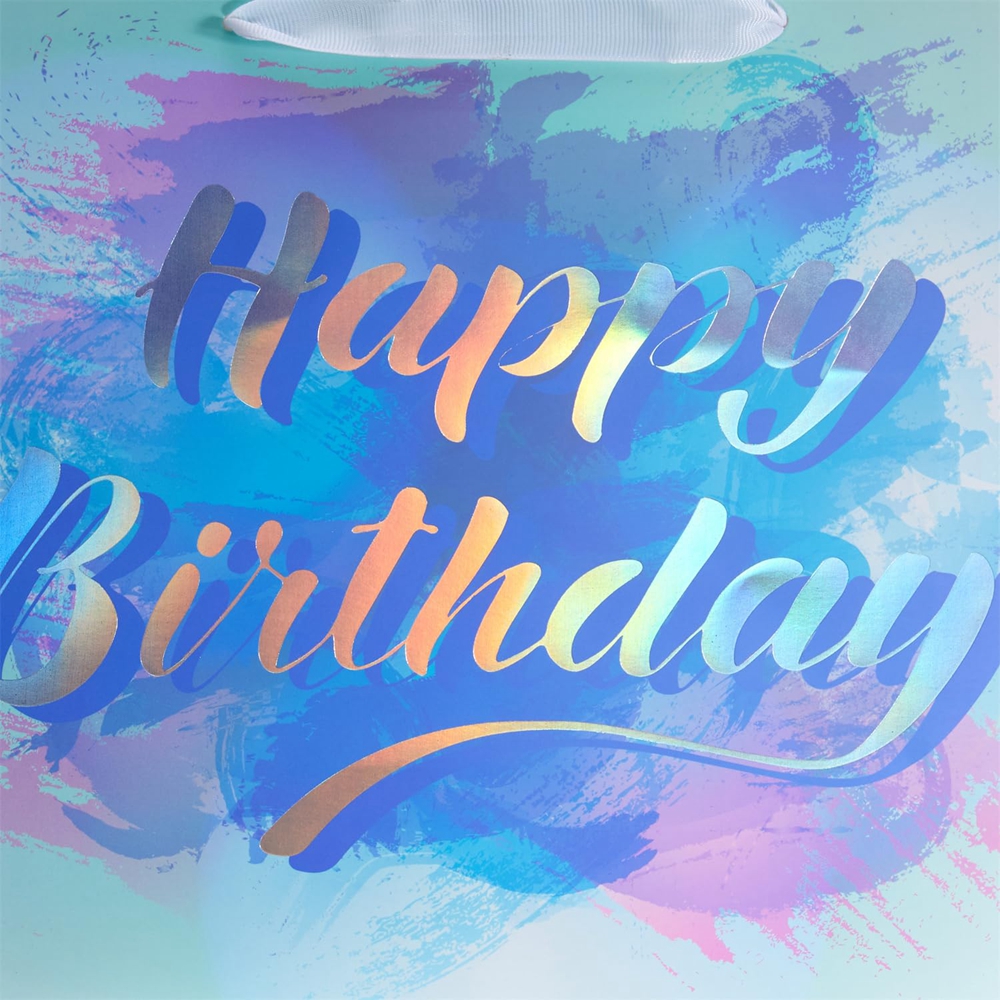 Custom Kids Birthday Party Goodie Treat Paper Bags With Logo For Happy Birthdays