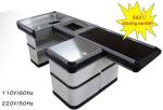 Grocery Store Conveyor Belt Checkout Counter