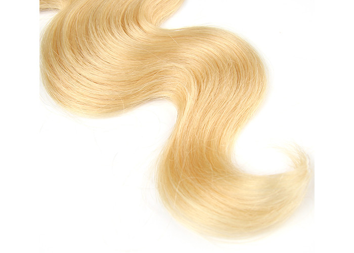 Russian Human Hair 6A Grade Virgin Hair Extension Body Wave , No Knots For Beauty