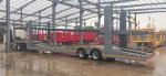 Fuwa/BPW Axle Dependent Semi Truck Towing Car Trailer Dolly For SUV Transport