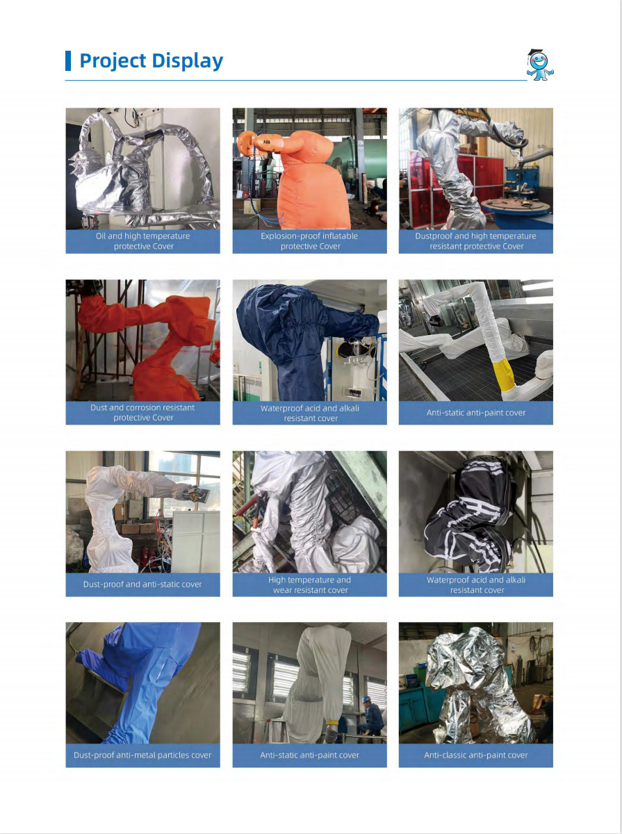 Universal Robot UR10 Cobots Welding With Mig Welding Torch And Robotic Protective Cover Suits