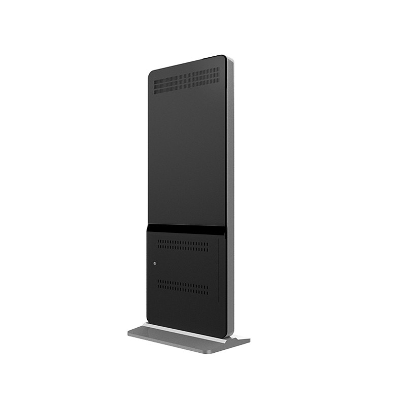 Commercial Alone standing 4K UHD 49" 50" inch LCD All-In-One touchscreen PC kiosk monitor (Win10 , Android OS as options)