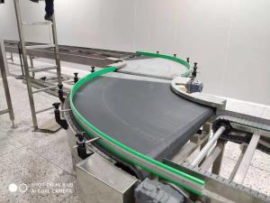 Quality 90 Degrees Curved Food Conveyor Systems wholesale