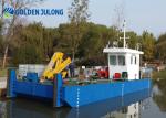 Hydraulic Multi Cat Work Boat for Dredger Working Speed 8-10 knots 2 Pieces