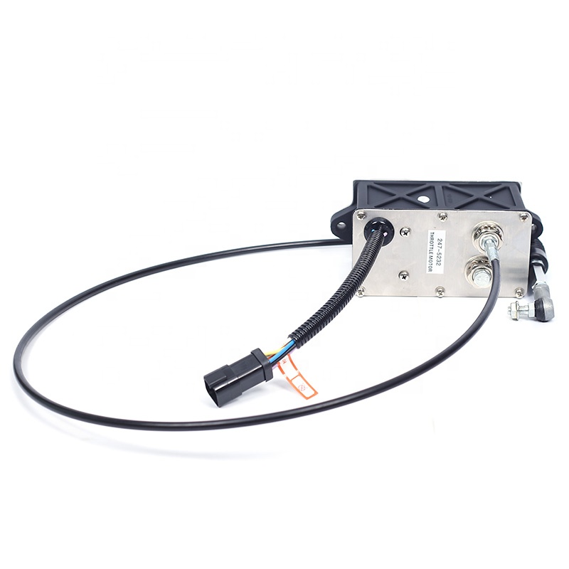 Single Cable Excavator Throttle Motor For E325B E330B 247-5232