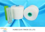 Raw White Paper Cone 100% Polyester Spun Yarn 20/2 40/2 With Platic Tube