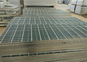 Quality Custom Steel Catwalk Grating , Hot Dipped Galvanized Paint Booth Floor Grates wholesale