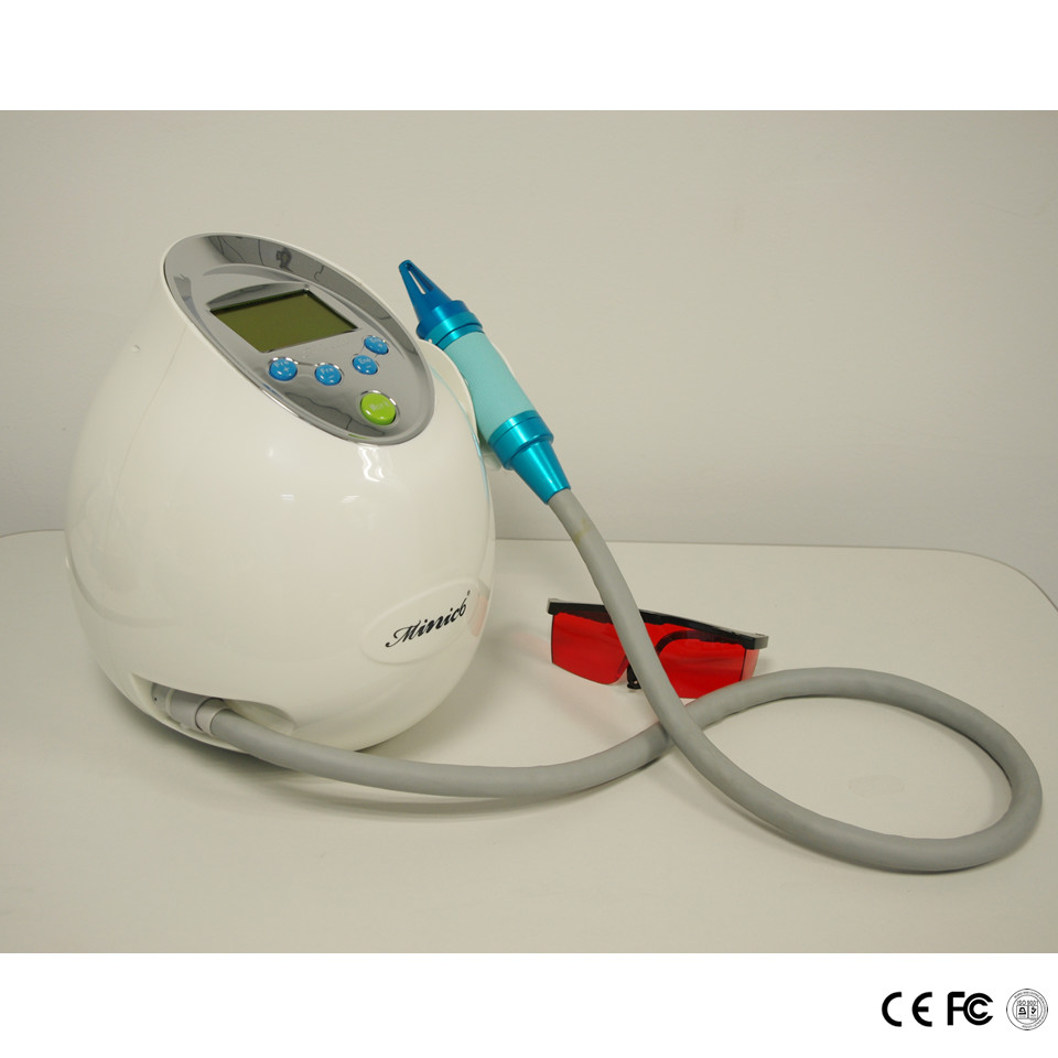 Beauty Salon Pico Laser Machine YAG Laser Tattoo Removal Machine 1064 Nm / 532nm Wavelength