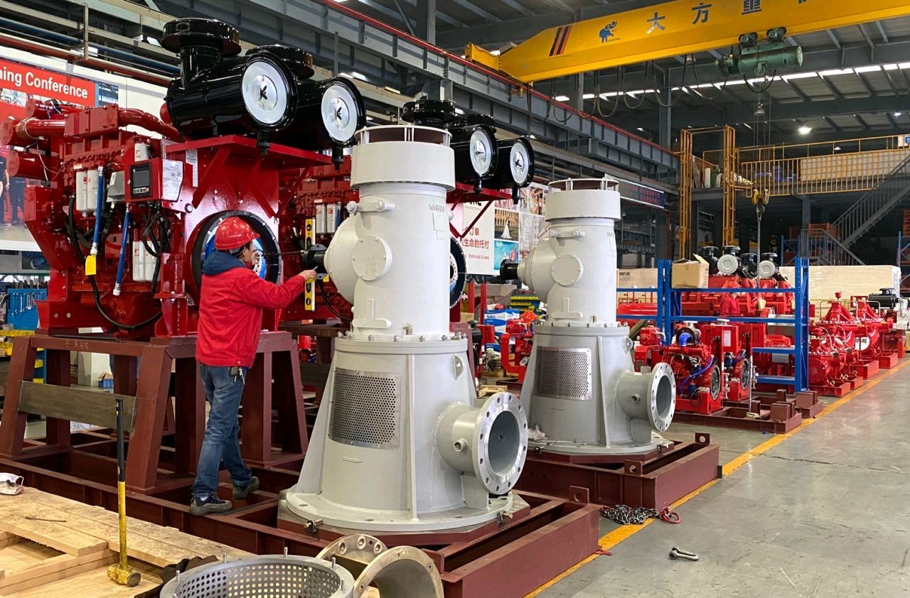 750GPM 120PSI Vertical Turbine Fire Pump With Tornatech Controller