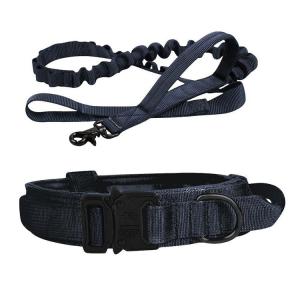 Quality Black Sustainable Nylon Leashes OEM ODM Training Leashes For Puppies wholesale