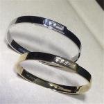 diamonds bracelet 18kt gold with yellow gold or white gold
