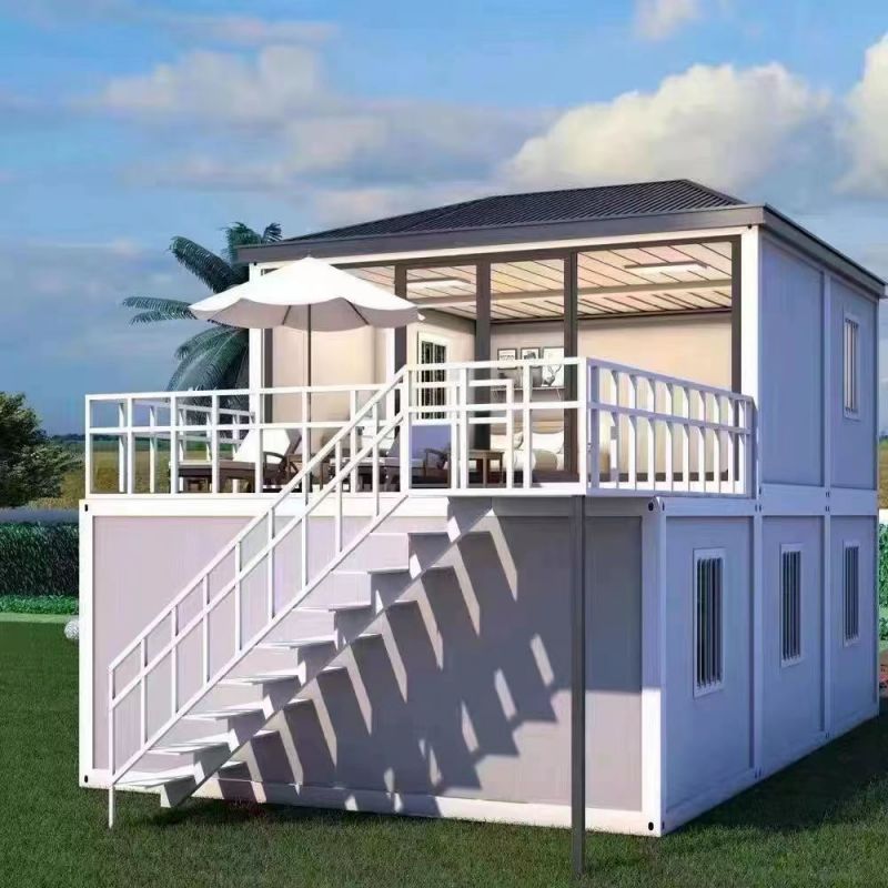 Customizable Assemble Steel Structure Prefab Container House with Bathroom and Kitchen