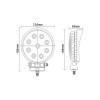 Quality LED Work Lamp/ Headlamp 27W LED Auto Car Headlights wholesale