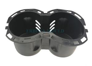 China Car Parts Mold Rubber Injection Molding For Car Interior Trim Center Console Double Cup Holder Pad Mat on sale