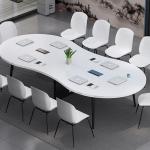 Modern Training Table and Chair Set for Productive Negotiations in Conference