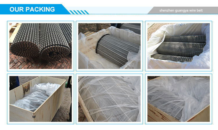 Self Tracking Stainless Steel Wire Belt Conveyor High Flexibility For Industries