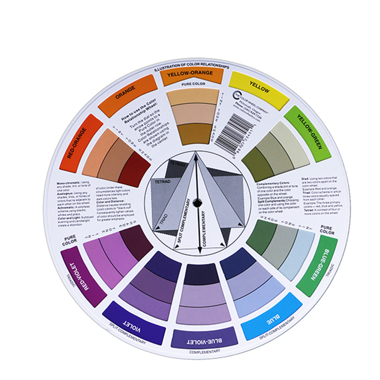 Permanent Makeup Tattoo Accessories Round Tattoo Color Wheel