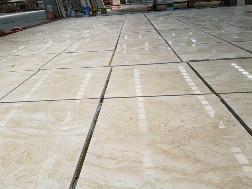 Quality Beige Oman Natural marble tile slab for hospitality renovation wholesale