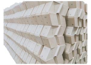 Quality Glass Furnace SiO2 Fireproof Silica Refractory Bricks 45MPa wholesale