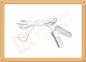Quality Surgical DC 2.35mm Tens Unit Replacement Leads Wire To Clip 3m wholesale